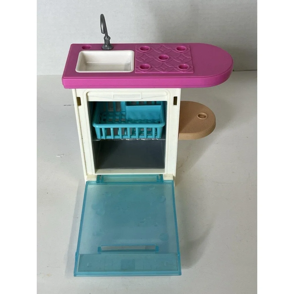2018 Mattel Barbie Doll Dream House Furniture Kitchen Sink Dishwasher